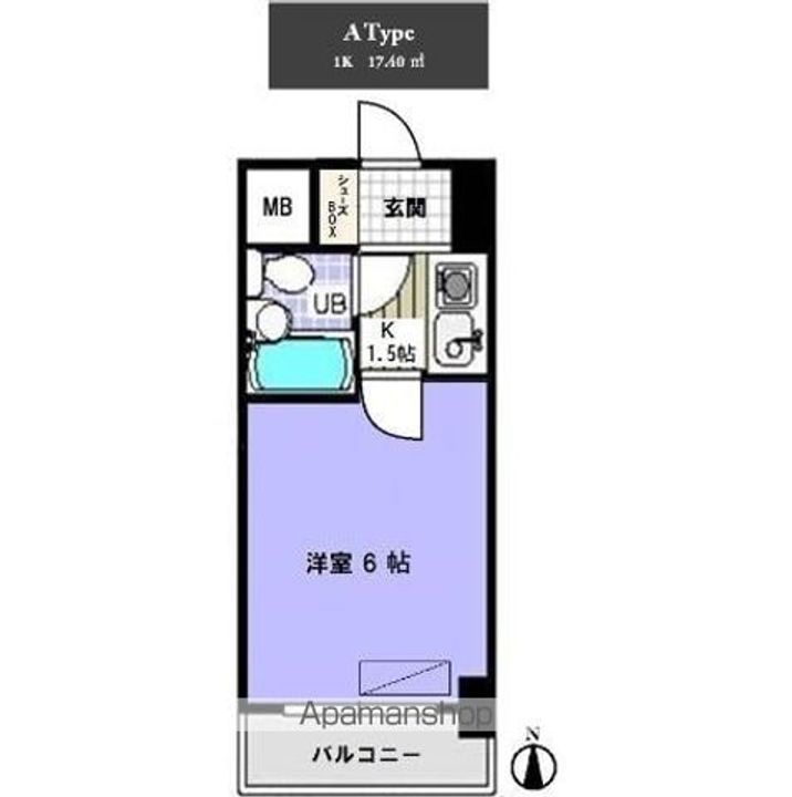 カスタリア船橋の間取り