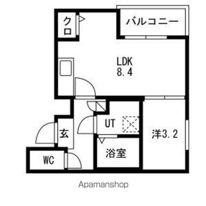 MOVE八田SOUTHの間取り