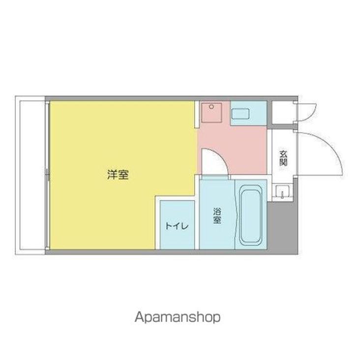 フィレンツェ名駅707の間取り