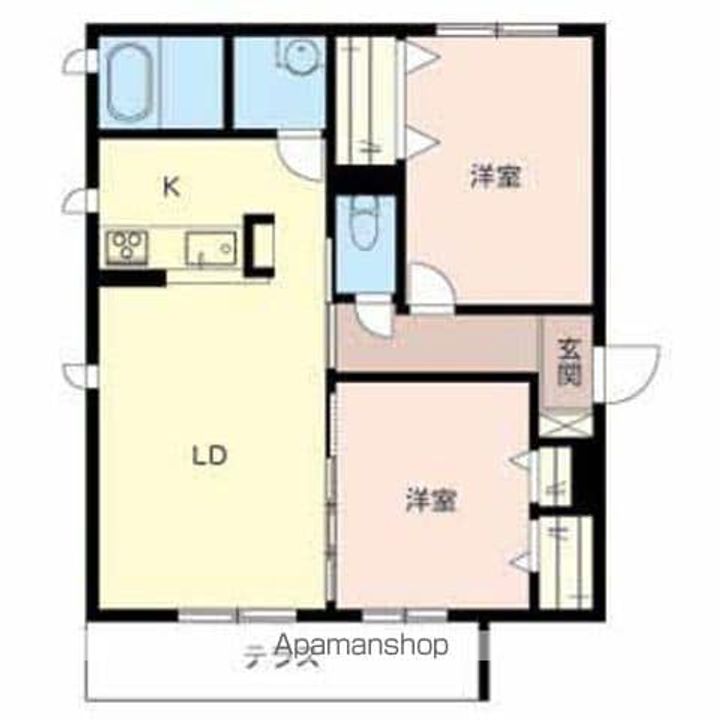 シャーメゾン セレッソの間取り