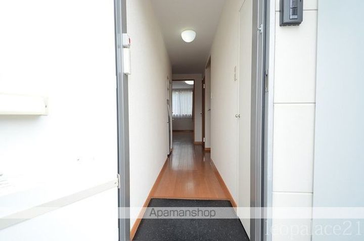 レオパレスフローラ湯築110の玄関