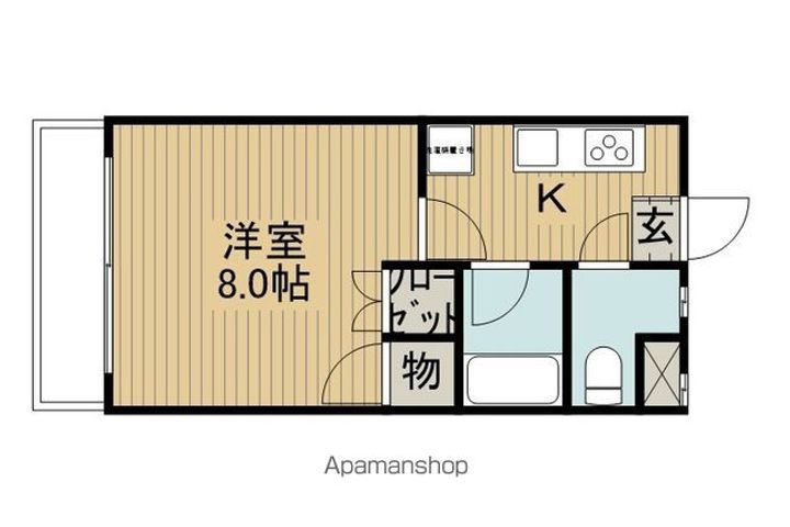 ビューフナトの間取り