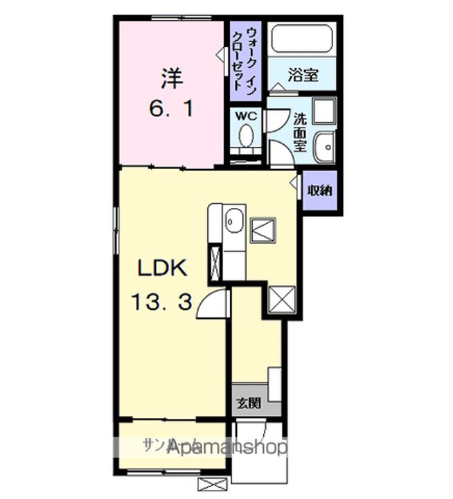 セシルⅠの間取り