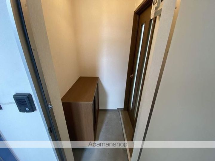 メゾンドフラッシュ五稜郭の玄関