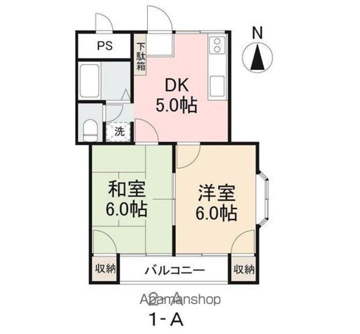 フォーレスK1-Aの間取り