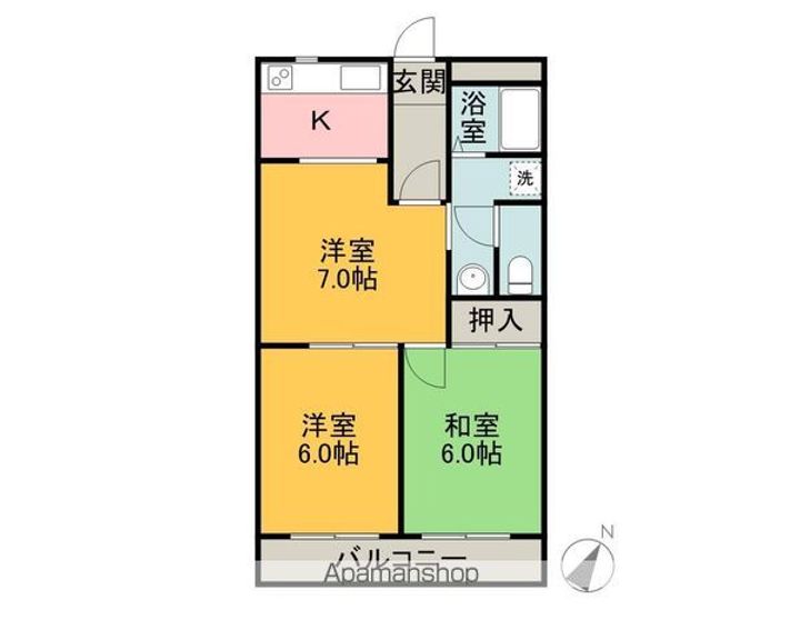 上島ビルの間取り