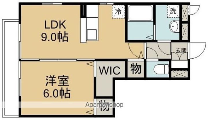 ディアコート(北坂戸)の間取り