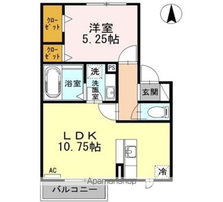 フェリスⅡの間取り
