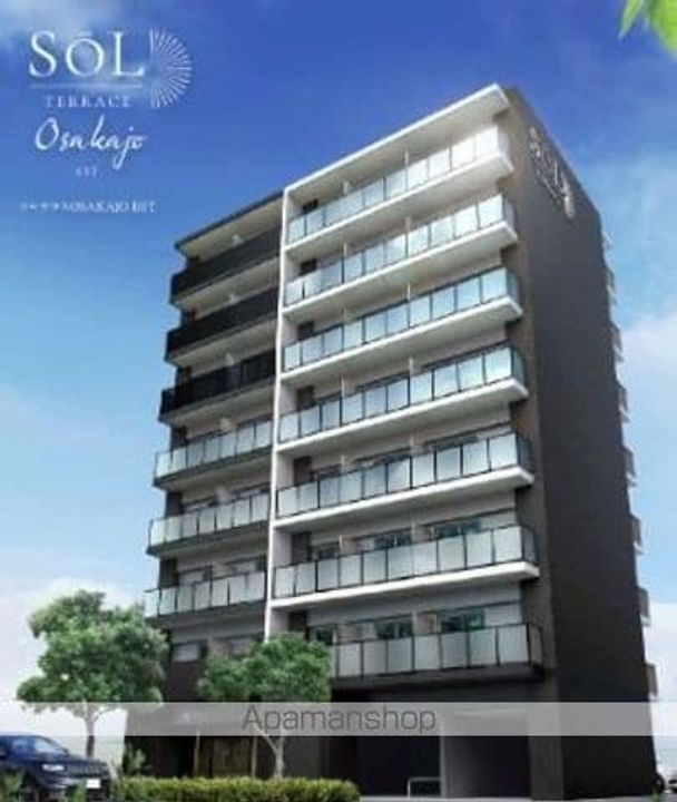 ソルテラスOSAKAJO EST401の外観