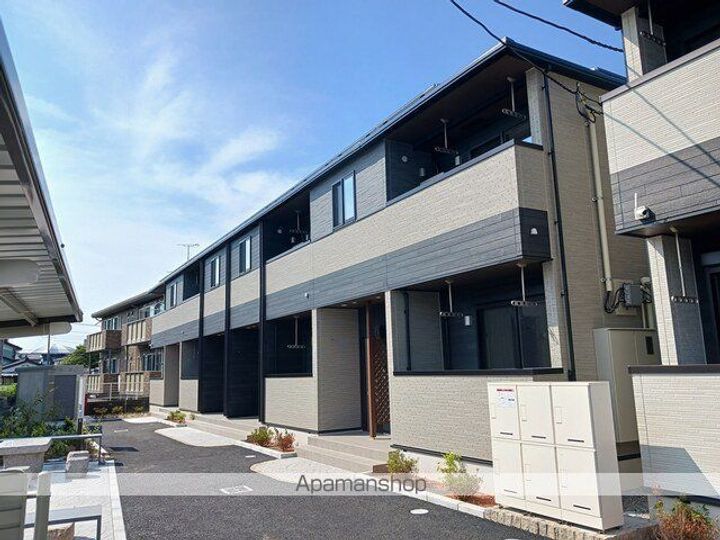 茨城県土浦市荒川沖西1丁目の賃貸アパートの外観