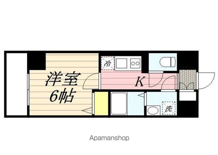 グランヴァン横濱クレストシティの間取り