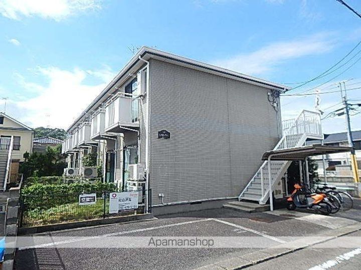 東京都日野市東豊田3丁目の賃貸アパートの外観