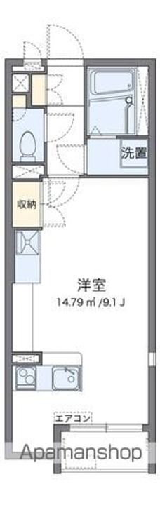 ミランダアビタシオン Ⅲ201の間取り