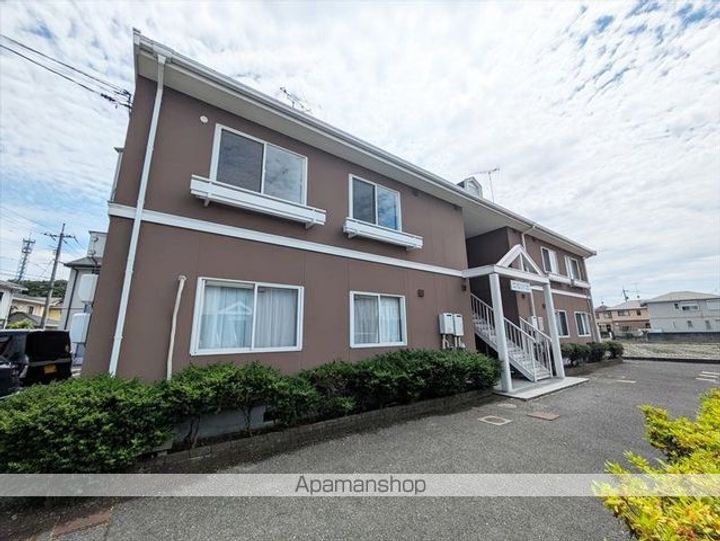 岡山県倉敷市福島の賃貸アパートの外観