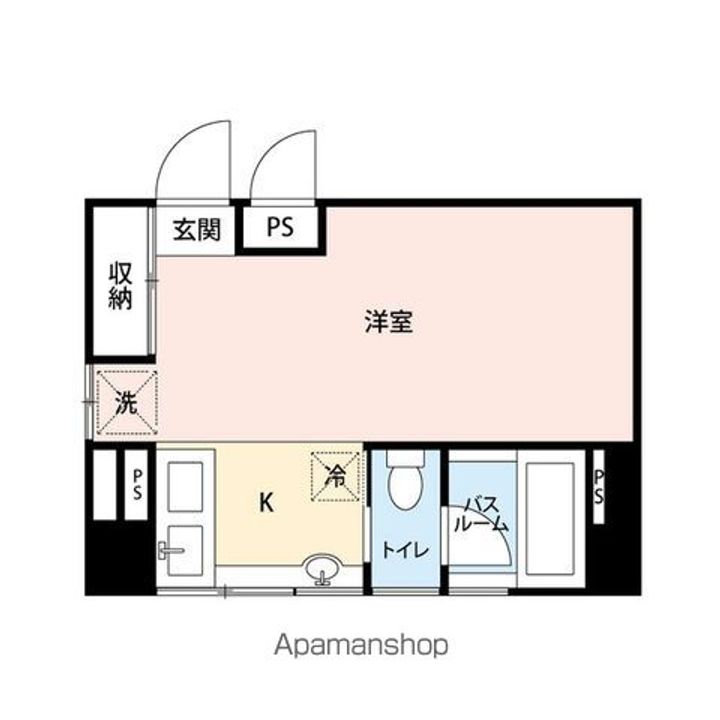 バンビル703の間取り