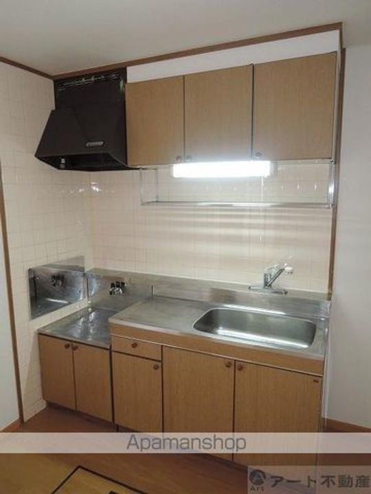 愛媛県松山市別府町の賃貸アパートのキッチン