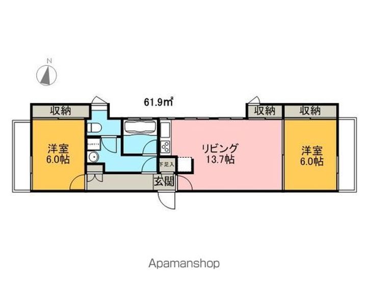 RIVO瑞穂公園の間取り