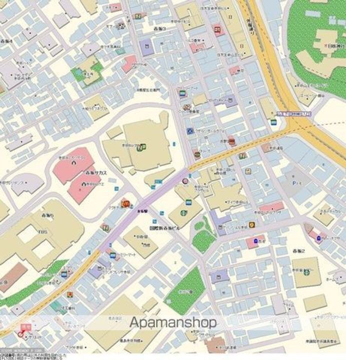 東京都港区赤坂6丁目の賃貸マンションの周辺