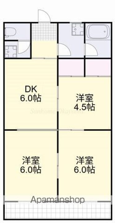 IRIS吉備津202の間取り