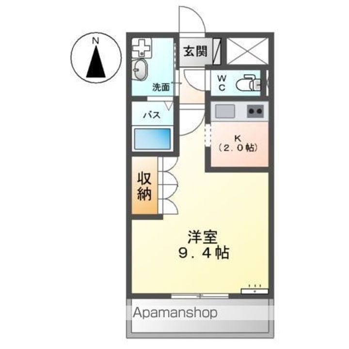 ベルクレスト.K207の間取り