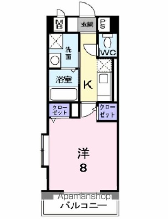 ベル・エトワール207の間取り