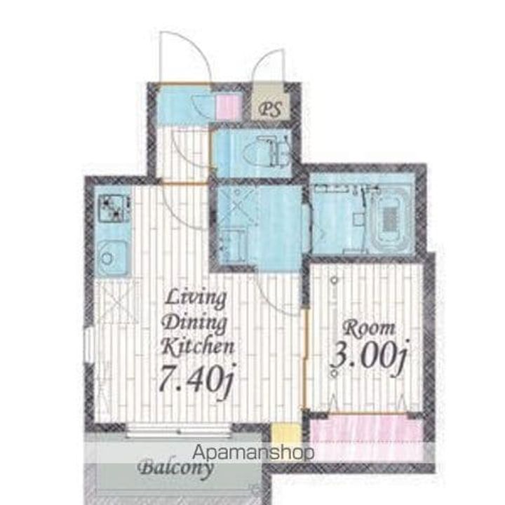 CHERIM 本陣十王町 SOUTHの間取り