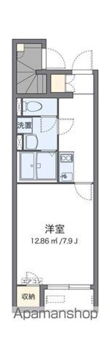 クレイノDOMANI Ⅱ110の間取り