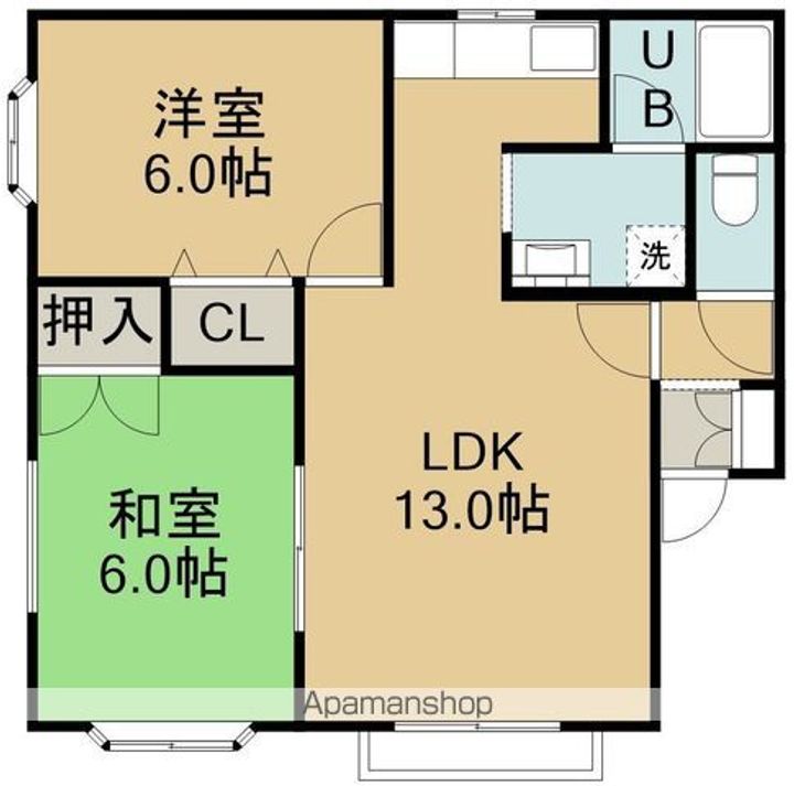 サンビレッジ大倉の間取り