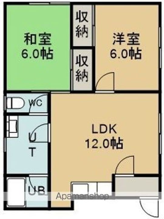 ラ・フルール(ラフルール)の間取り