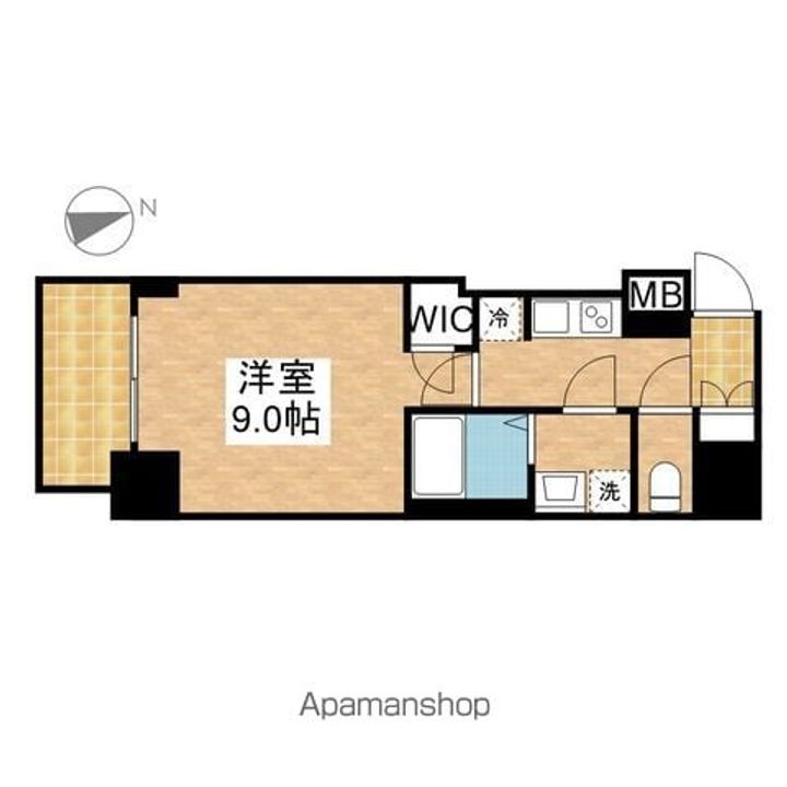 SーRESIDENCE東別院の間取り