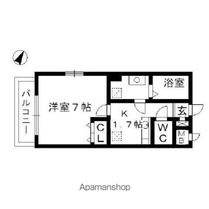ピュアライフ二日市の間取り