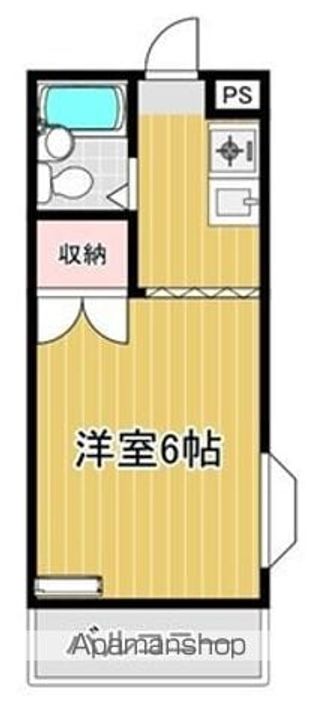東京都青梅市新町3丁目の賃貸マンション403の間取り