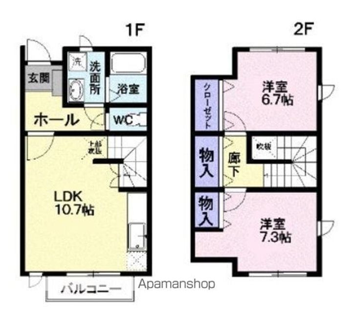 メゾン・谷の間取り