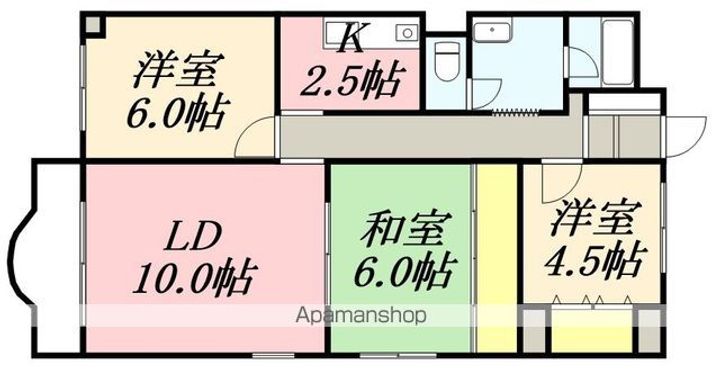 パイオニア美原の間取り