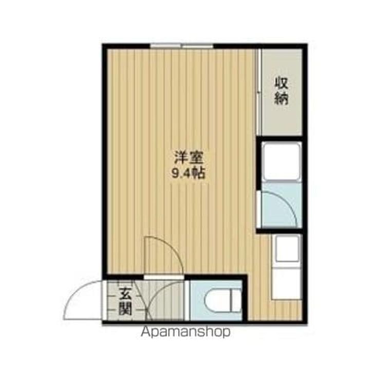 コーポ希望ヶ丘B218の間取り