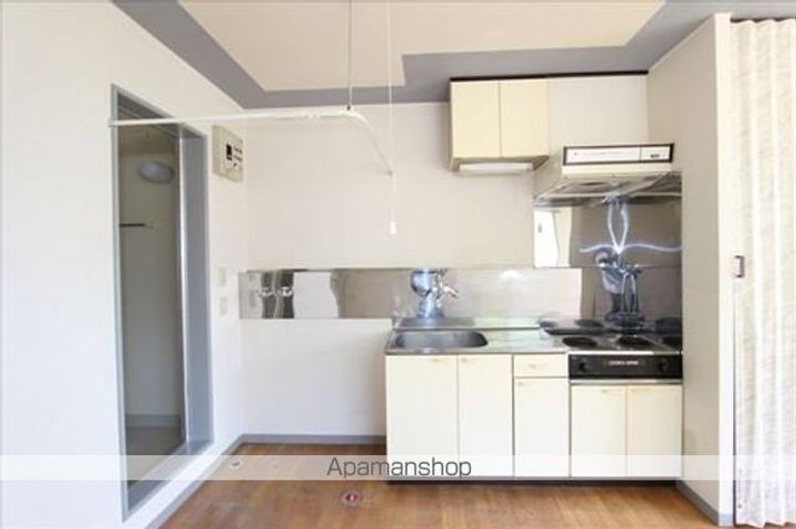 北海道網走市海岸町の賃貸アパートのキッチン