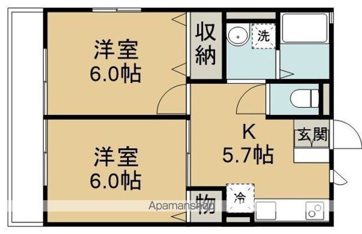 ローゼンヒルズの間取り