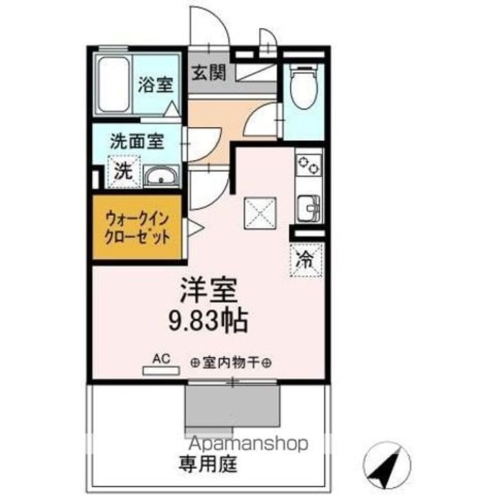 ピアチェーレK C棟の間取り