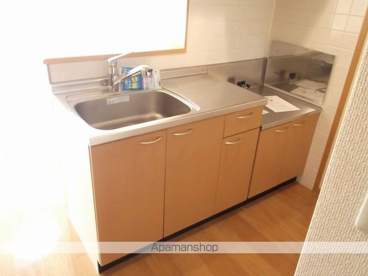 広島県福山市本庄町中1丁目の賃貸アパートのキッチン