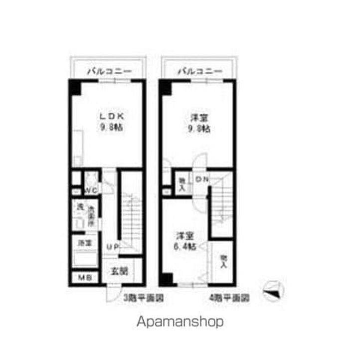 リオラード312の間取り