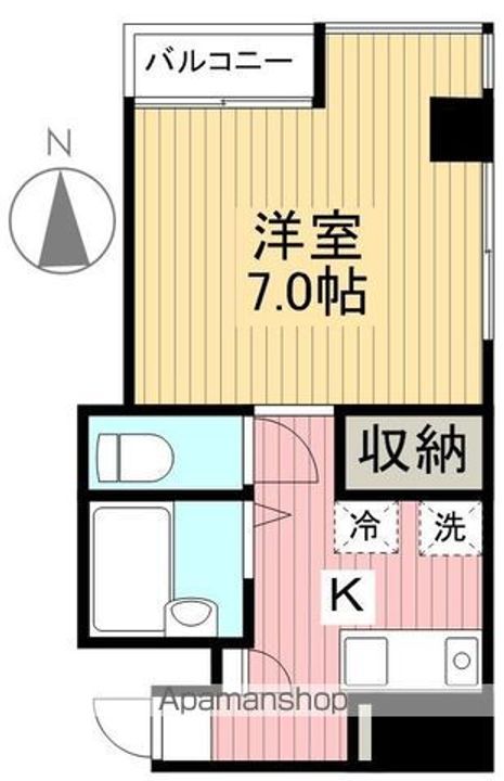 サンブリッジ501の間取り