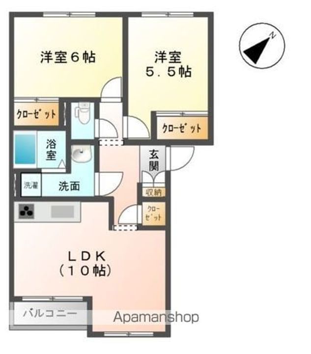 エスポワールの間取り