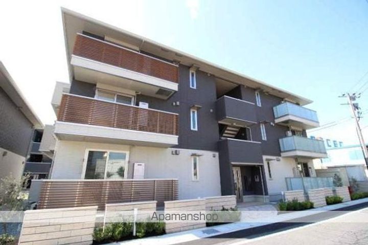 岡山県岡山市北区高柳西町の賃貸アパートの外観