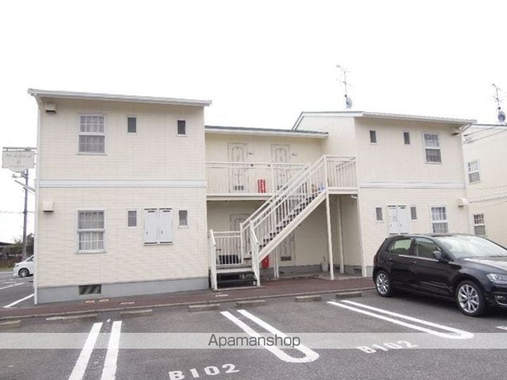 岡山県岡山市東区松新町の賃貸アパートの外観