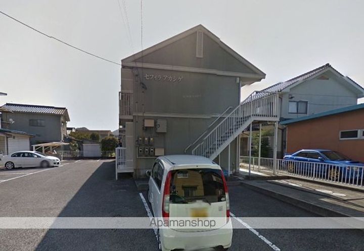 広島県府中市府川町の賃貸アパートの外観