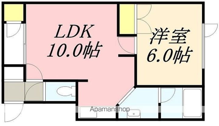 ラマーレ202の間取り