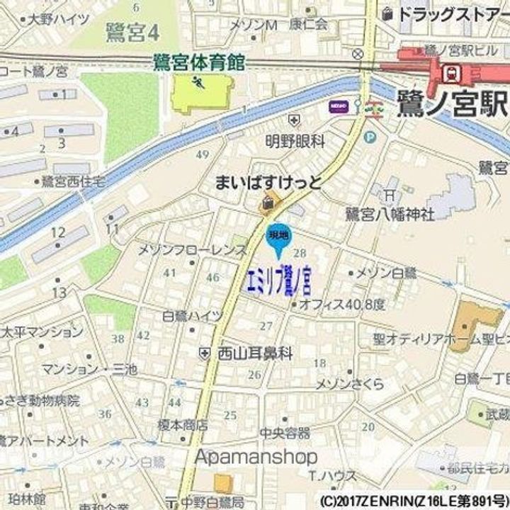 東京都中野区白鷺1丁目の賃貸マンション306のその他画像