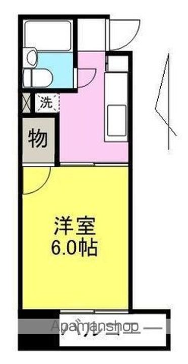 コバヤシハイツ402の間取り