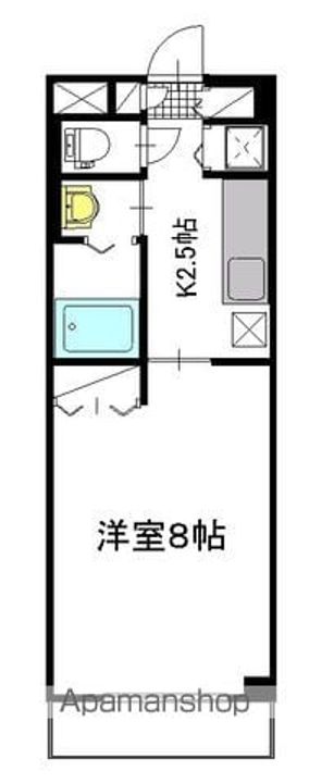 クレーネFLAT205の間取り