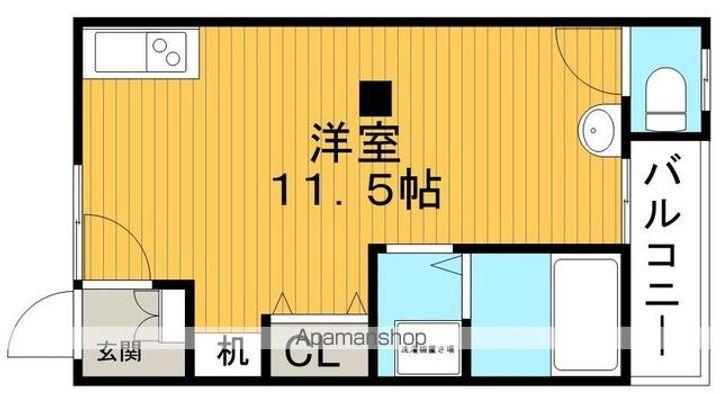 伊丹空港ルームの間取り